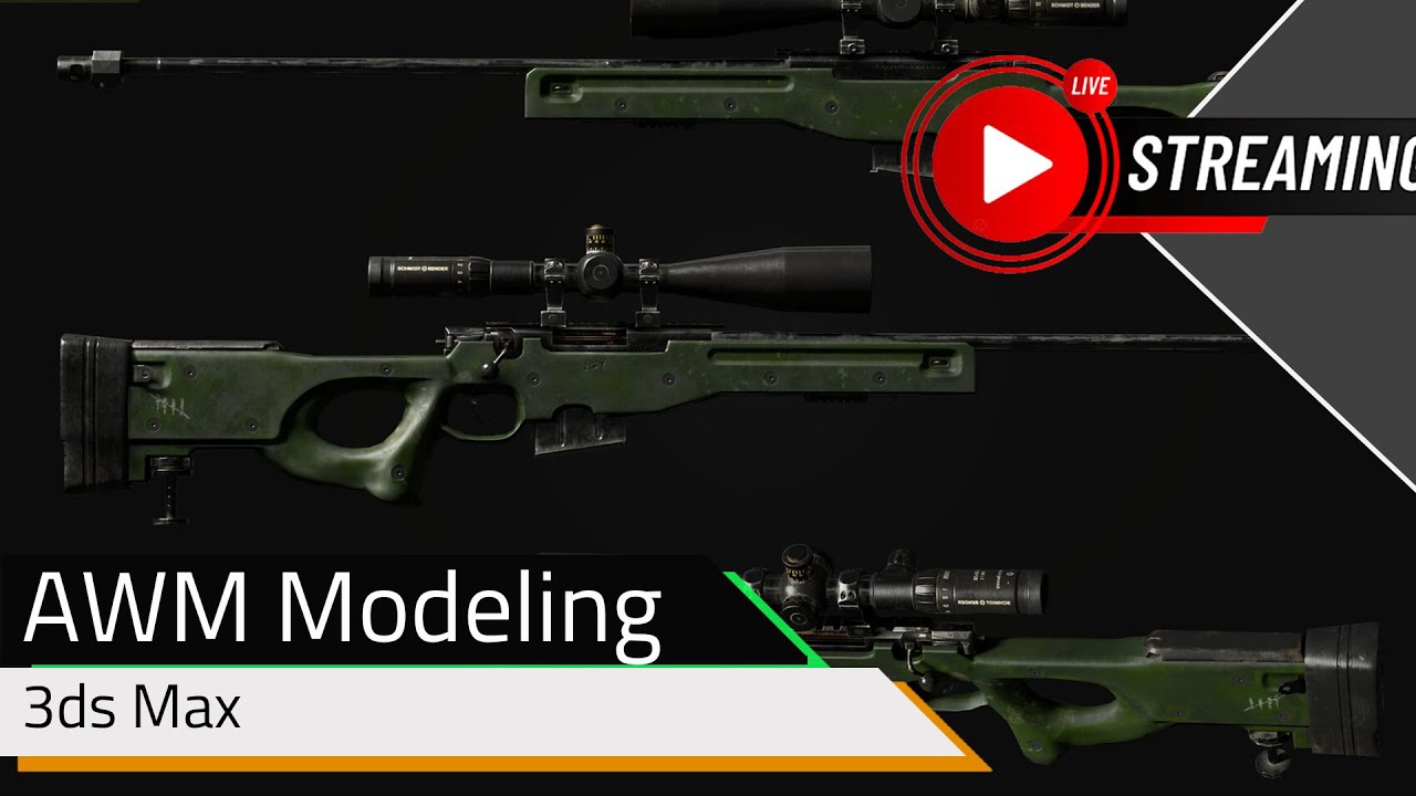 Modeling AWM Live - 3ds Max #Unrealengine5 #Live #3dsmax # ...