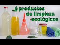 6 PRODUCTOS DE LIMPIEZA para la casa / ecológicos/ sin toxicos/DIY