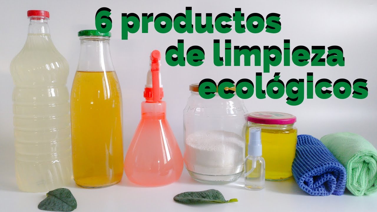 6 PRODUCTOS DE LIMPIEZA para la casa / ecológicos/ sin toxicos/DIY 