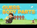 Guess the Body Parts for Kids 🧠 | Fun Quiz Game | Learn Body Parts Names