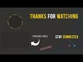5 New Animated End Screen for Youtube Channel