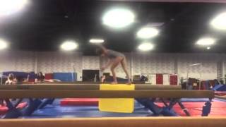 Emma Kelley Summer Training Side Ariel High Beam