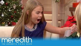 The Amazing Girl Who Makes Christmas Dreams Come True! | The Meredith Vieira Show