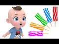 Learn Color with Finger Family Song 롤리팝 아이스크림 핑거패밀리 영어동요 Nursery rhymes 라임이와 재미있는 영어 공부 해요!