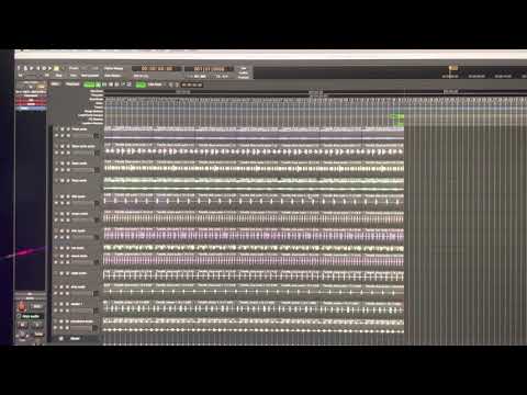 How to move tracks up and down in Harrison MIXBUS 32C
