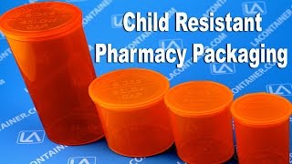 Child Resistant Pharmacy Packaging