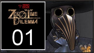 Zero Escape: Zero Time Dilemma - Episode 1 | Coincide