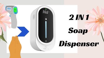 During Covid-19, why do we need automatic soap dispenser with thermometer?Dispenser With Temperature