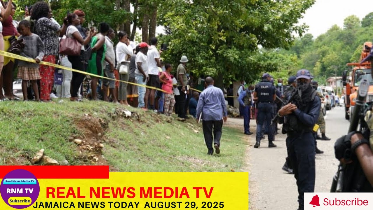 Jamaica News Today August 29, 2025 /Real News Media TV