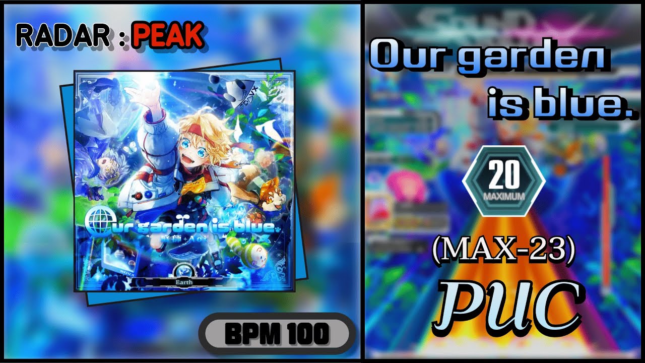 【SDVX】 Our garden is blue. (MXM) PUC