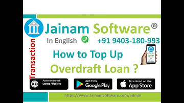 How to Top Up an Overdraft Loan in Jainam Software | Increase Loan Principal Easily