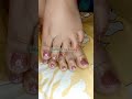 Toe extensionnude lover viral trending nailsart nails toe