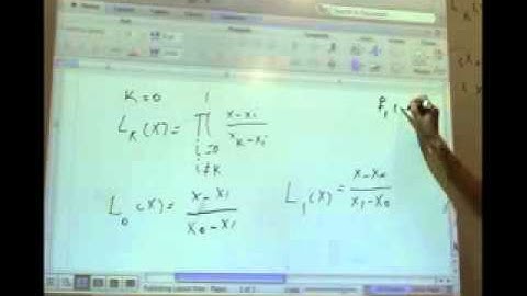 Lagrange Interpolation part2