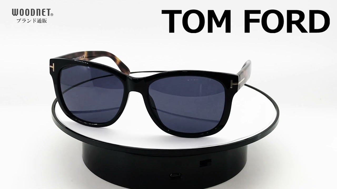TOM FORD TF 0395 01V サングラス トムフォード Cooper - YouTube