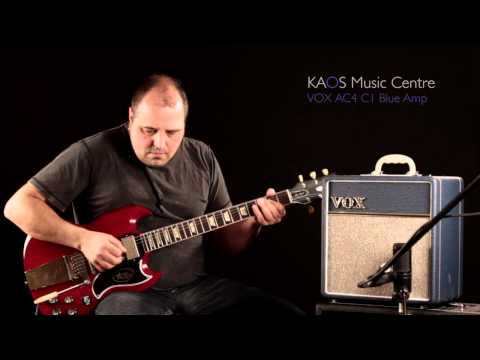 KAOS Gear Demo - Vox AC4C1-BL Amplifier