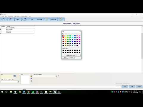 HOW TO CREATE MENU CATEGORIES AND MENU ITEMS IN ABACRE RESTAURANT POS SOFTWARE