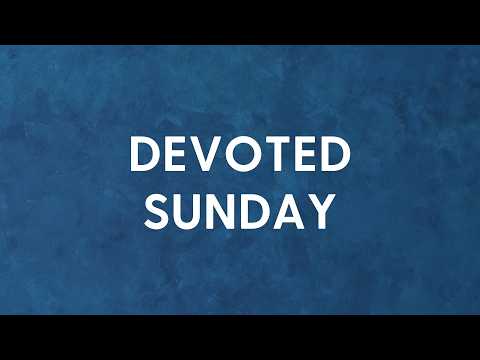 Sunday Morning Sermon