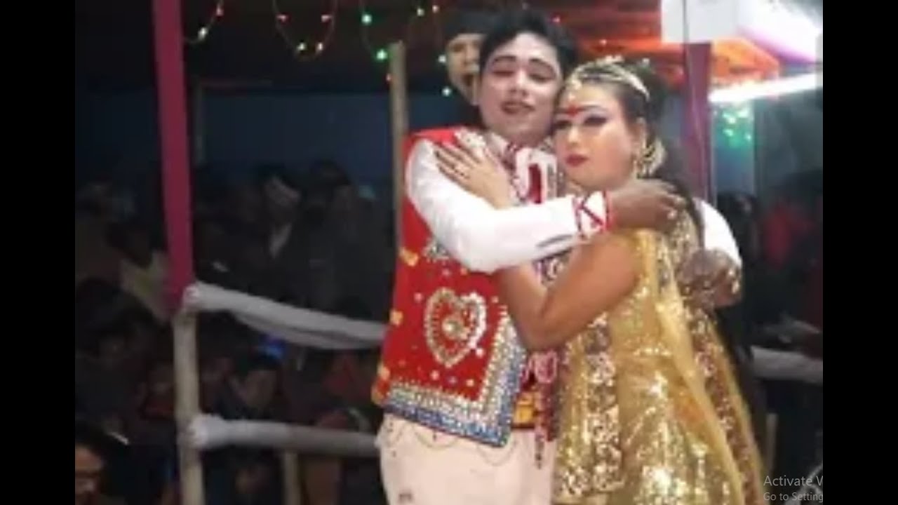 নায়িকা শান্তি ও বিল্লাল অভিনীত যাত্রাপালা অরুণ শান্তি