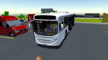 Proton bus simulator urbano com MOD map Acaracuzinho city linha 3 com Caio Millenium V volvo 