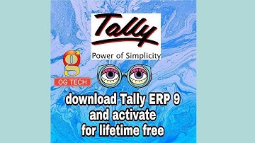 Downoload Tally.ERP9 and Activate for Lifetime use 100% , 2018