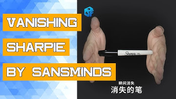 Vanishing Sharpie by SansMinds Creative Lab Illusions Street,Party Funny Comedy magic tricks Gimmick