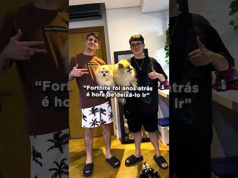 Pulga e Blackoutz em dias de Fortnite!