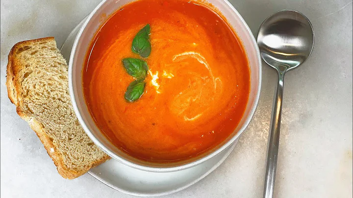Tomato Soup from Fresh Tomatoes Easy