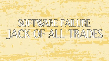 Software Failure - Jack of All Trades (Official Lyric Video)