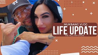 LIFE UPDATE VLOG // THE KIDS MOVED, FAMILY LOSS, MENTAL HEALTH, NEW JOB BLESSINGS, MUKBANG