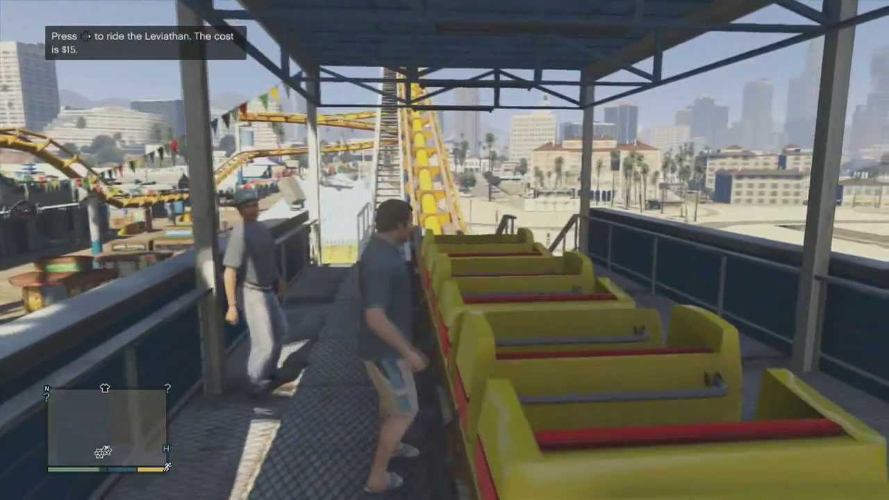 GTA 5Roller Coaster GameplayXbox 360 YouTube