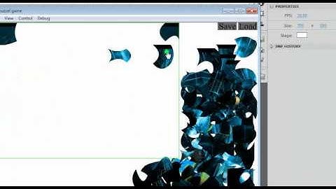 Puzzle game whit adobe flash professtional CS5.5