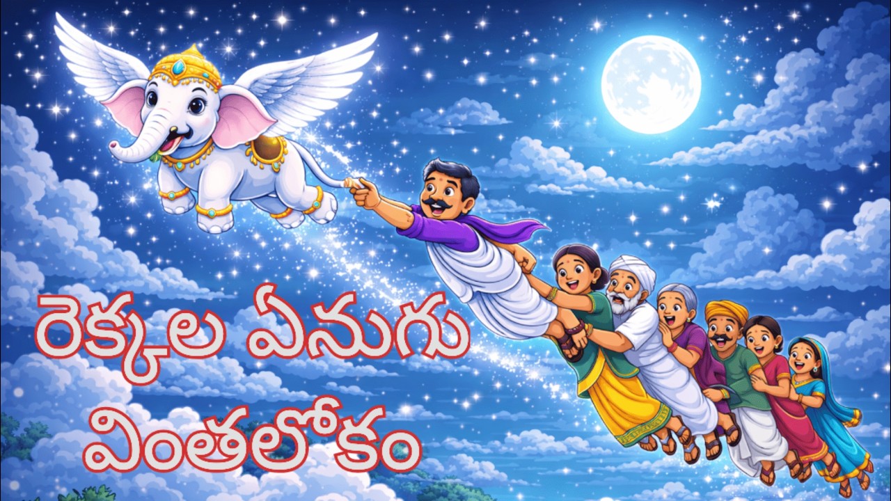 రెక్కల ఏనుగు వింతలోకం//The Winged Elephant’s Magical World // 90'S Batch stories@BESTBUDDIEES 