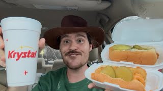Krystal Fish Sliders and Dirty Soda Review