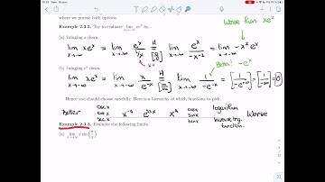 Calculus 2 (203) - 2.3 - Indeterminate Forms of Type [0.Infinity] (Video 3)