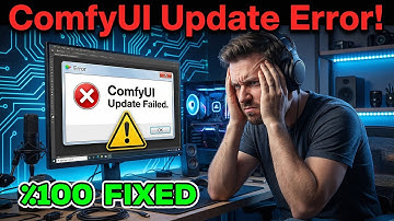 Comfyui Update Failed Issue Fixed In Just 2 Minutes!