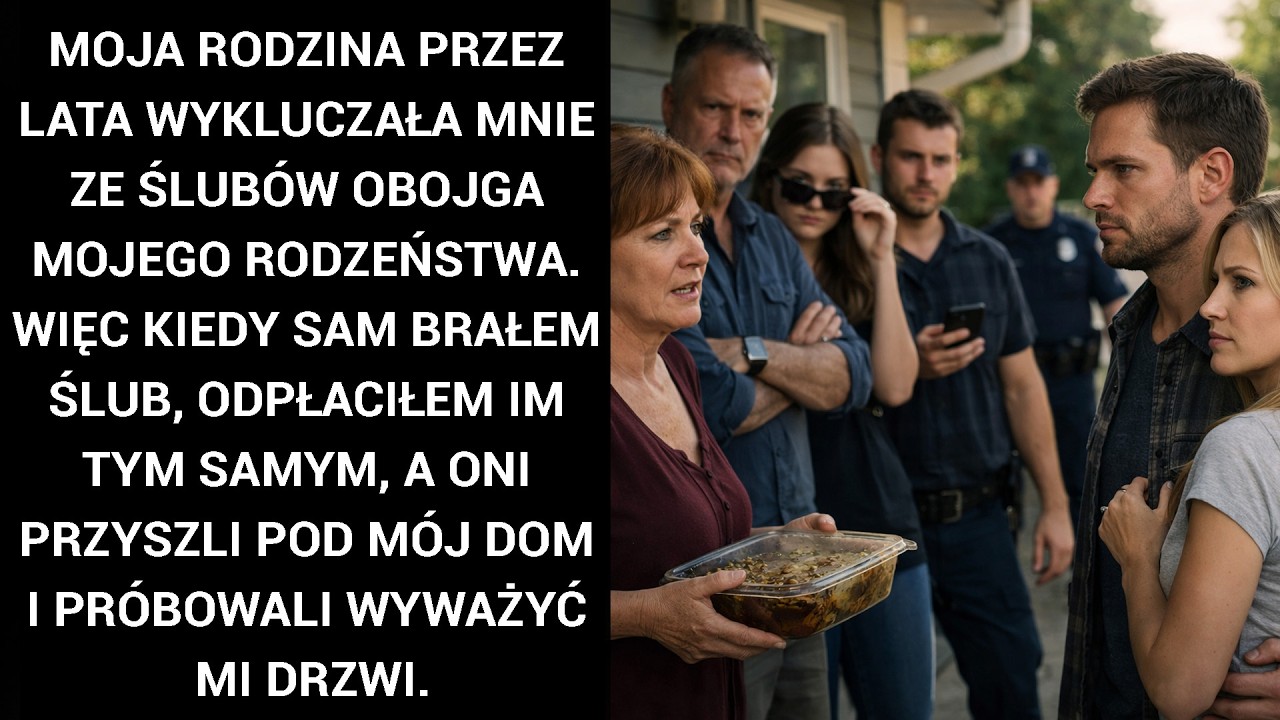 – Nie będzie zaproszenia. Wystarczyły trzy słowa, żeby rodzina, która przez dwadzieścia lat traktowała go jak powietrze, nagle przypomniała sobie, że istnieje. Aaron, 31 lat, od dziecka był tym...