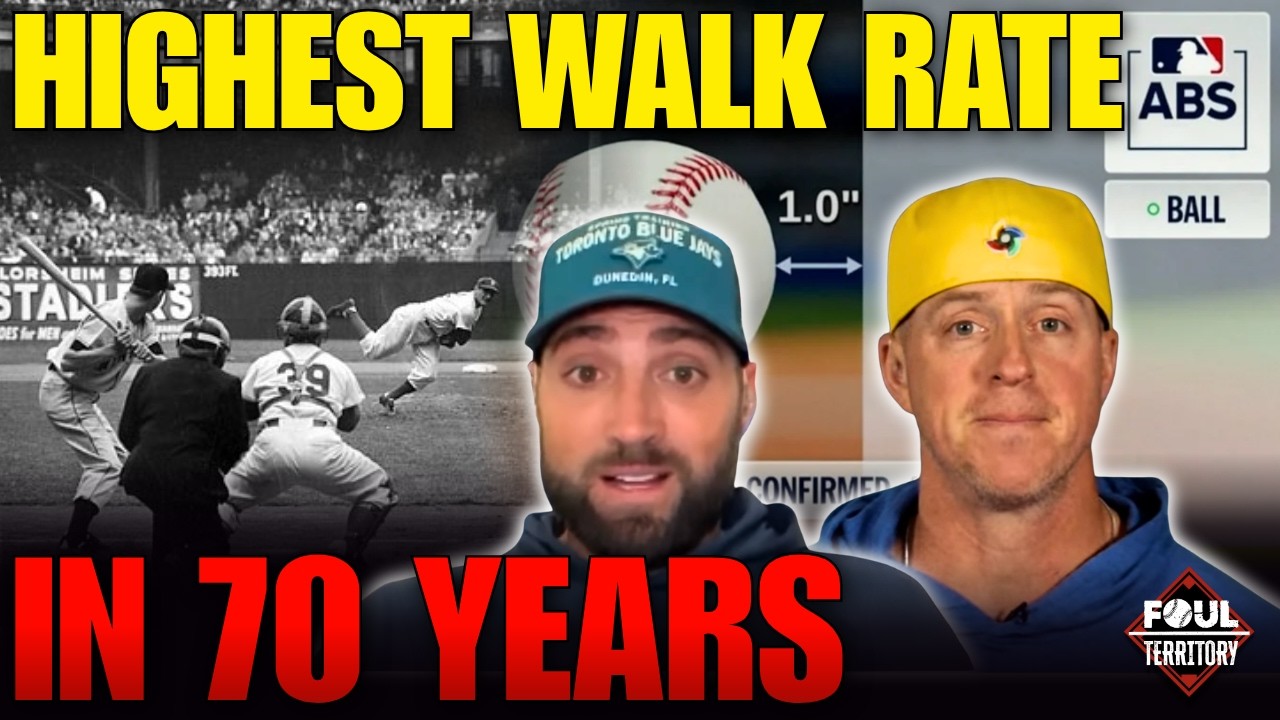 ABS Has Shrunk the Strike Zone & Walks Are Spiking