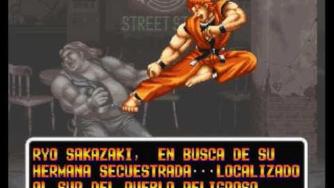 Art of Fighting Intro/Opening Español/Spanish