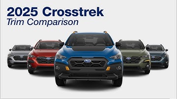 2025 Subaru Crosstrek Trim Comparison + Review