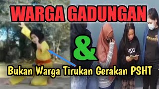 Bukan Warga PSHT, Tirukan Gerakan PSHT