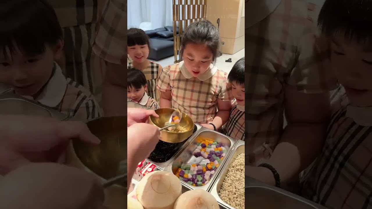 养七个干饭人的快乐！#人类幼崽#美食#萌娃#奶爸