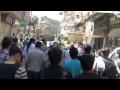 شام ريف دمشق سقبا تشييع الشهيد أبو موسى الجولاني 7 8 2013 
