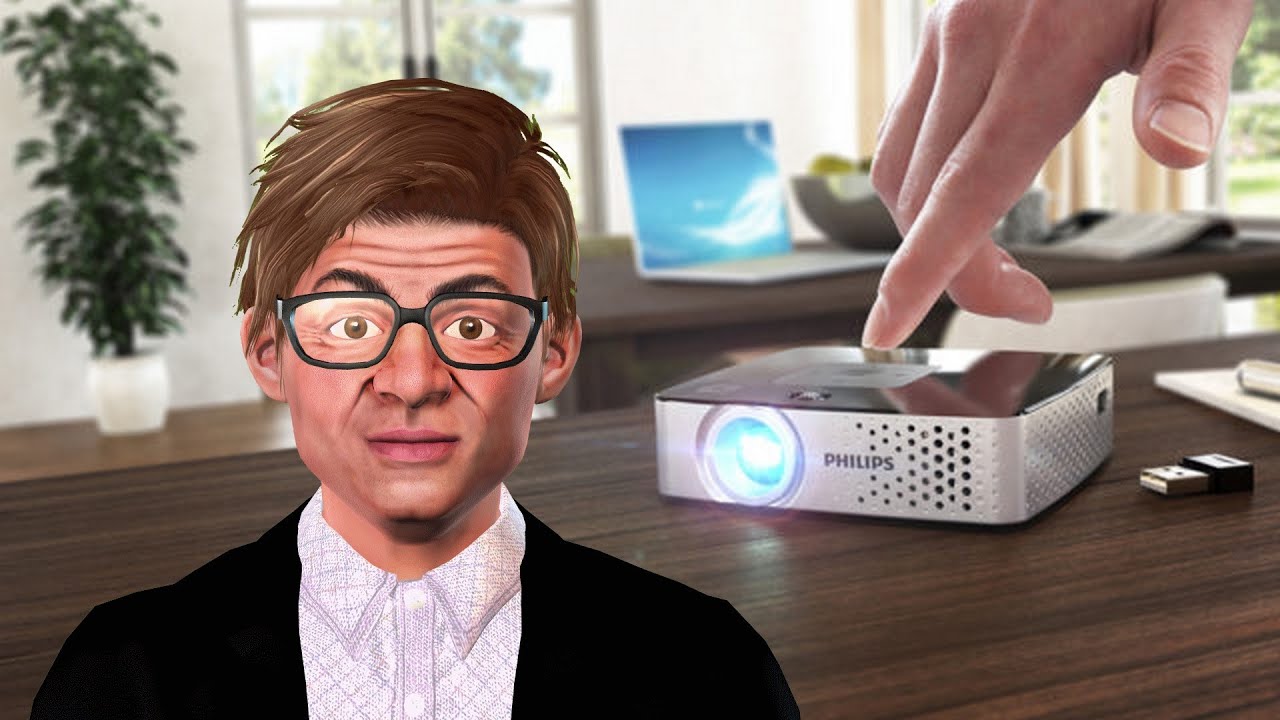 Test du Pico projecteur LED Philips PPX 4350