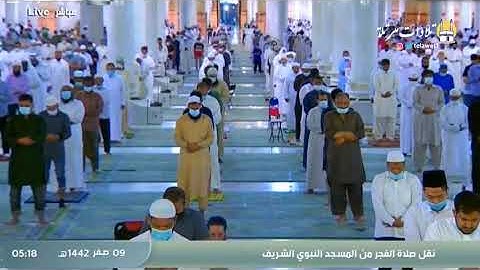 تلاوة بأداء رائع للشيخ أحمد_طالب_حميد من الحرم_النبوي فجر التاسع من شهر صفر لسورة ق كاملة