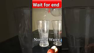 Water Vs Apple Experiment