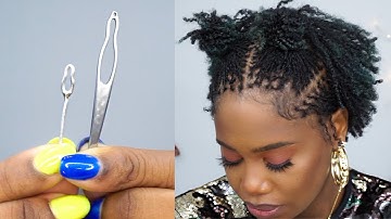 How to Self Retighten Your Locs plus NAPPY LOCS TOOL | Kendra Kenshay