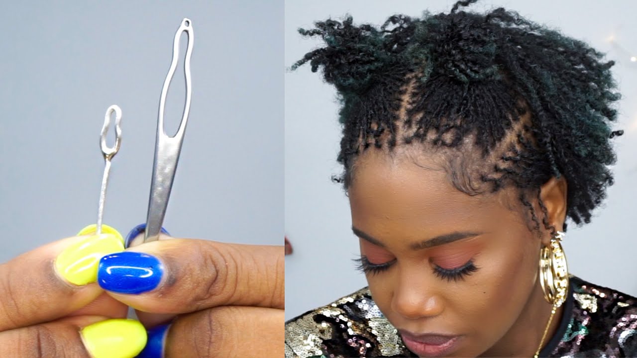 Dreadlock Crochet Hook Dread Loc Hair Interlocking Micro Loc Tool