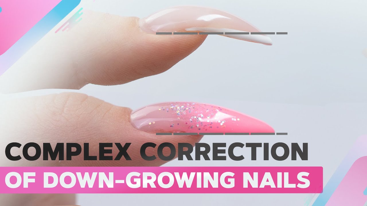 Complex Correction of Curved Nails Quick and Easy Ombré Nail Design
