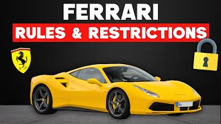 Rules to Buy a Ferrari 😱 You Won’t Believe This!