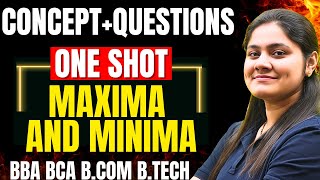 Maxima and Minima Complete Chapter🔥|BBA|BCA|B .COM|B.TECH|Dream Maths screenshot 4